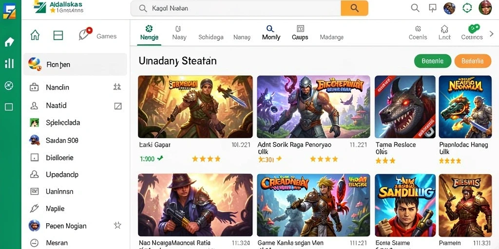 hokiarena - Tangkapan layar yang menampilkan mode pertempuran tim.